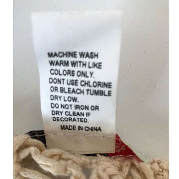 Vivid Importers of NY Women’s Tan Sleeveless Boho Crochet Swimsuit Coverup Small - Picture 4 of 5